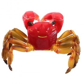 TOYANDONA Jouet De Crabe Réaliste Artificiel Figurines Danimaux Marins Animal en Peluche Crabe Figurines De Figurine De Crabe