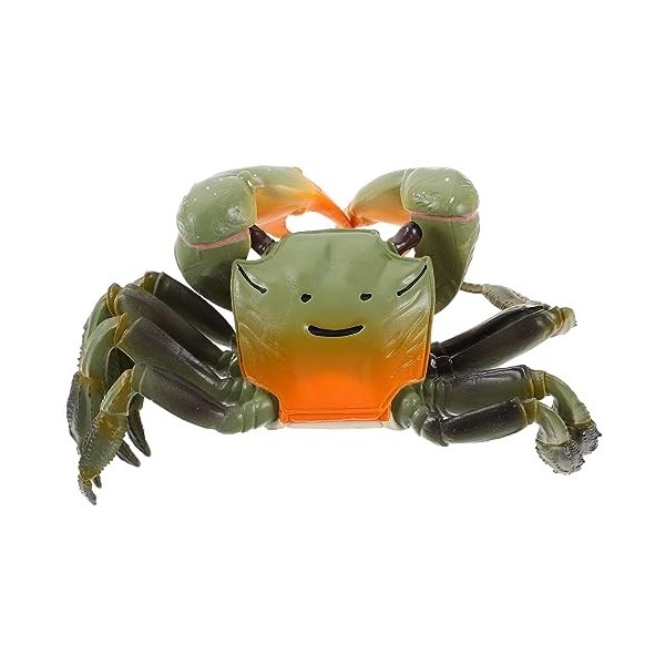 TOYANDONA Jouet De Crabe Réaliste Artificiel Figurines Danimaux Marins Animal en Peluche Crabe Figurines De Figurine De Crabe