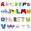 Alphabet Lore – Poupées en peluche pour enfants, jouets en forme de lettres de lalphabet amusants, jouets en peluche pour an