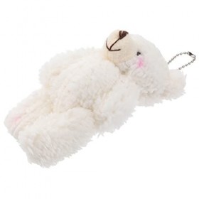 Didiseaon 4 Pièces Ornements De Poupée Ours en Peluche Jouet Mini Jouets en Peluche Ours en Peluche Breloques Porte-clés pour