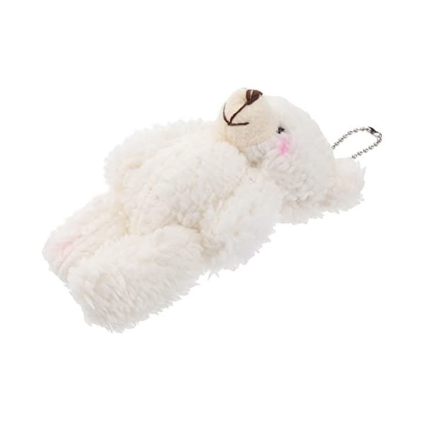 Didiseaon 4 Pièces Ornements De Poupée Ours en Peluche Jouet Mini Jouets en Peluche Ours en Peluche Breloques Porte-clés pour