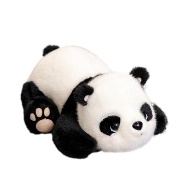 Oldmoom Panda Jouet Peluche, Jouet Mignon de Peluches de Panda, Oreiller en Peluche Panda de 9 Pouces, Jouet Doux et câlin, C