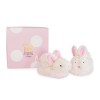 Doudou et Compagnie - Doudou Lapin Bonbon - Boite Cadeau - Bleu - 16 Cm - Doux - Idée Cadeau de Naissance Fille et Garçon - G