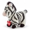 Trudi 51312-Trudino Zebra 8 x 16 x 18 cm, 51312, Zèbre-Blanc/Noir