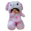 Générique Poupée en Peluche 25 cm Jouets en Peluche, Animal Poupées Doll, Dessin animé Mignon Cadeaux, Oreiller Poupées Couss