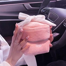 Boîte à bagues créative Rose en Peluche, Rose Love Diamond Ring Case Toy en Peluche Couple Ring Surprise Gift Box pour Propos