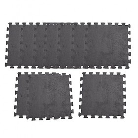 EHJRE 10 X Tapis de Sol en Mousse de Puzzle en Peluche Tapis de Sol en Mousse à Emboîtement Antidérapant Tapis de Jeu de Puzz