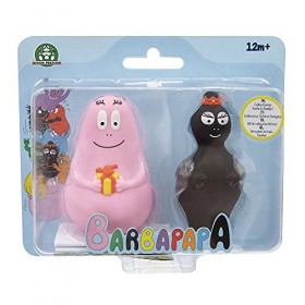Giochi Preziosi Barbapapà - Barbamamma et Barbapapa - Lot de 2 Mini Personnages - Série 1 - Tous à Collectionner - pour Enfan