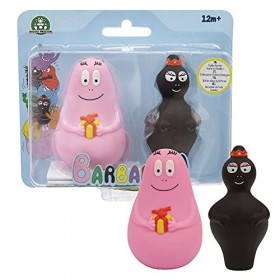 Giochi Preziosi Barbapapà - Barbamamma et Barbapapa - Lot de 2 Mini Personnages - Série 1 - Tous à Collectionner - pour Enfan