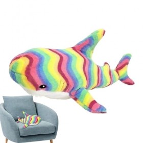 Mgichoom Requin farci | Peluche en Peluche Requin Vif en Coton PP,Jouets en Peluche pour Filles de pré-Maternelle, pour Salon
