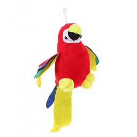 Toyvian Peluche Perroquet Jouet Mini Oiseau Ornement darbre De Noël Décorations doiseaux De Table Centres De Table Figure D