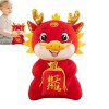 Animal en peluche dragon 2024 - Peluches dragon du zodiaque chinois 3D,Animal en peluche Dragon 3D, jouet de poupée danimal 