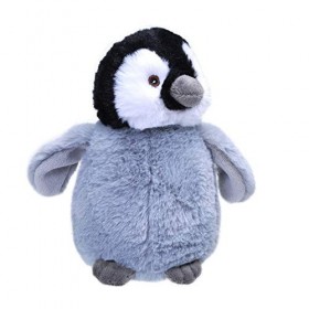 Wild Republic Ecokins Mini Poussin de Manchot Empereur, Animal en Peluche 20 cm, Jouets Écologiques, Cadeaux pour Bébés, Fabr