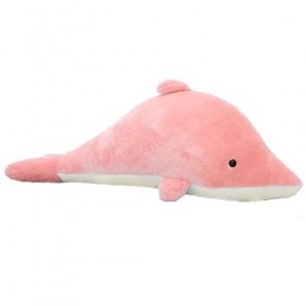 LICHENGTAI Dauphin en Peluche, Mignon Doux Dauphin Jouets en Peluche Poupées, Coussin Oreiller Dauphin Peluche Oreiller Doux 