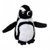 Wild Republic Ecokins Mini Pingouin à Pieds Noirs, Animal en Peluche 20 cm, Jouets Écologiques, Cadeaux pour Bébés, Fabricati