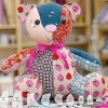 Leryveo règles modèle d’Ours à mémoire | 10Pcs Patrons et modèles Couture Ours à mémoire Matériel modèle Couture avec Instruc