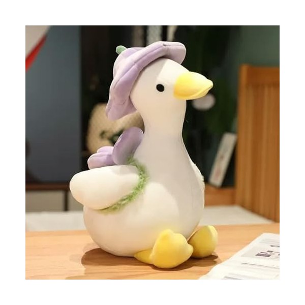 KiLoom Poupée Canard Fleur Canard Peluche Jouet Animal en Peluche Jouet Meilleur Cadeau Peluche Jouet Simulation Poupée Drôle