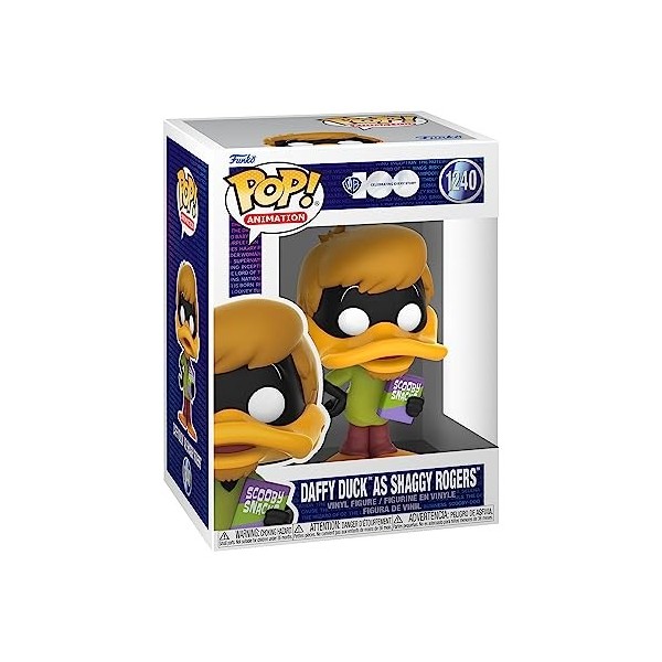 Funko Pop! Animation: HB - Daffy Duck As Shaggy - Looney Tunes - Les Looney Tunes - Figurine en Vinyle à Collectionner - Idée