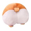 XDDBBB Super Sexy Corgi Dog Hip Butt Oreillers en Peluche et Chauffe-Mains Peluches Corgi Fesses Coussins