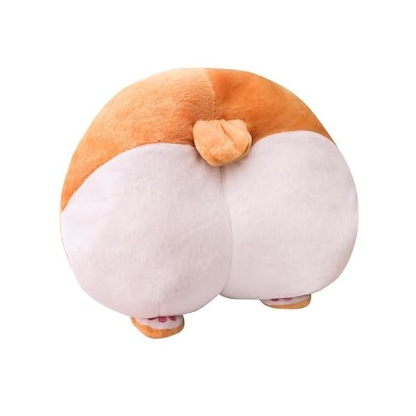 XDDBBB Super Sexy Corgi Dog Hip Butt Oreillers en Peluche et Chauffe-Mains Peluches Corgi Fesses Coussins