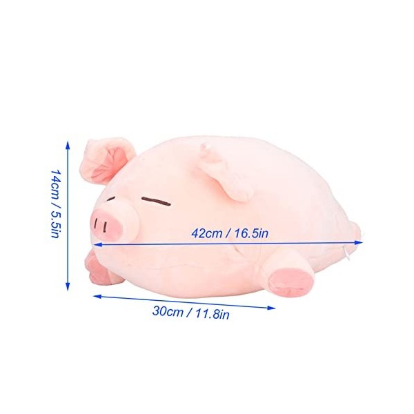 Oreiller En Peluche Cochon Rose De 40 Cm, Jouet En Peluche De Porcelet De Simulation, Cadeau Pour Enfants, Grand Oreiller De 