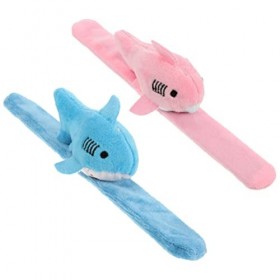TOYANDONA Lot de 2 bracelets en peluche Slap Band Jouet Cadeau danniversaire pour enfants
