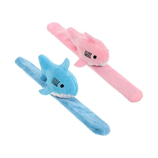 TOYANDONA Lot de 2 bracelets en peluche Slap Band Jouet Cadeau danniversaire pour enfants