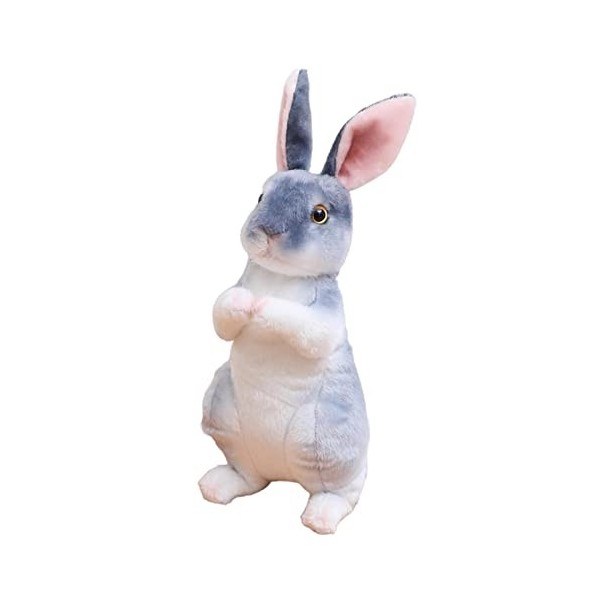 Holdes Lapin en Peluche, Petit Lapin en Peluche Assis et Debout, Animaux en Peluche du Monde de la Nature pour Les faveurs de