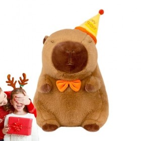 Zceplem Jouets en Peluche Capybara | Peluche en Peluche Capybara Design - Peluches Capybara Confortables, poupées en Forme d