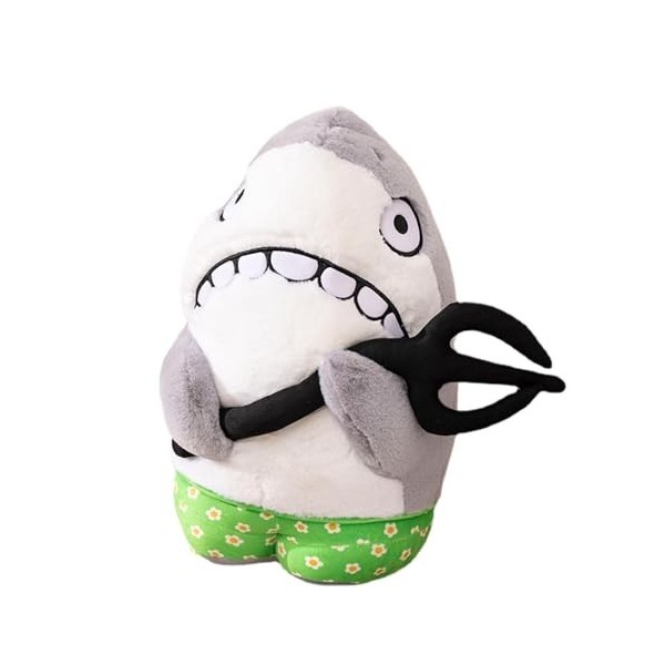 Requin en Peluche - Poupée en Tissu, Jouet Mignon, Requin Amusant Doux pour la Peau | Coussin Doux, Poupée en Peluche Confort