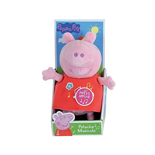 Jemini - 023167 - Peppa Pig - Peluche Musicale +/- 20 cm