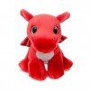 Aurora World 60862 Sparkle Tales Flame Dragon Peluche, Rouge, 17,8 cm, 7-inch