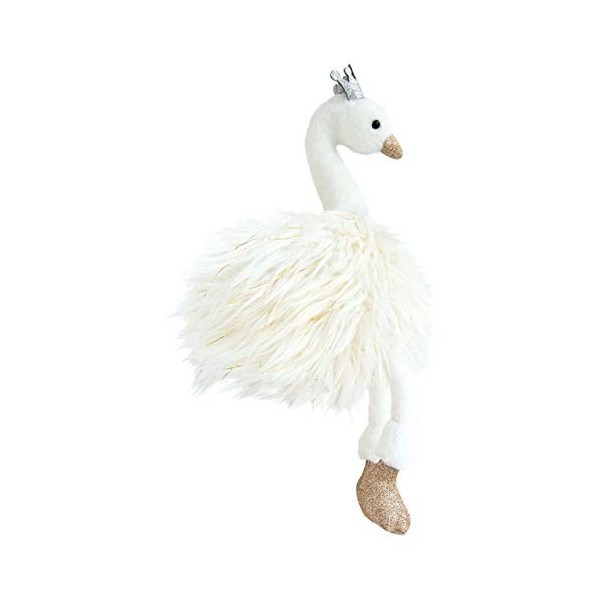 Histoire dOurs Peluche Cygne Blanc Taille Petite