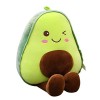 BYNYXI Avocat Jouet en Peluche, 30cm Poupée en Peluche De Adorable 3D Fruit Avocat Kawaii Animaux en Peluche Doux Oreiller Ca