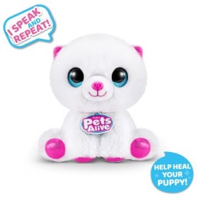 Pets Alive Pet Shop Surprise Series 3 Puppy Rescue by ZURU, Pomeranian, Nurture Play, Soft Toy Unboxing, Heal Adopt Interacti