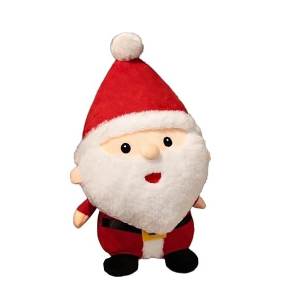 Surakey Mamie de Neige, Poupée de Noël en Peluche, 40CM Doudou Peluche Noël Rennes Père Noël Bonhomme de Neige Jouet Peluche 