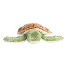 Aurora, 35089, Eco Nation Mini Tortue, 13cm, Peluche éco-Responsable, Marron & Vert