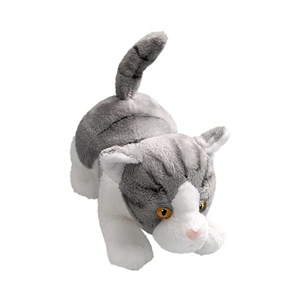 Carl Dick Peluche Chat Peluche Gris, 18cm 3223002