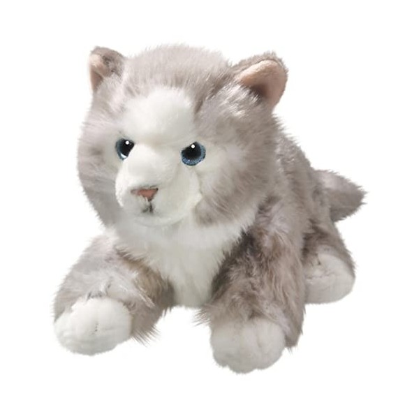 Carl Dick Peluche Chat Peluche Gris, 18cm 3223002