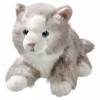 Carl Dick Peluche Chat Peluche Gris, 18cm 3223002