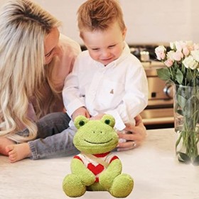 CRAVIN Peluche Grenouille en Peluche - Peluches pour Animaux en Peluche Grenouille Mignonne Super Douce,Jouets Grenouilles en