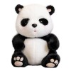 KSHSAA Panda Jouet Peluche - Animaux en Peluche Panda Mignons | Adorable Oreiller en Peluche Panda, Cadeaux Panda, 9 Pouces, 