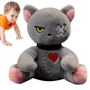 Peluche Lapin Fou | Crazy Creepy Goth Animal Oreiller | Doux câlin Adorable Lapin en Peluche, épouvantable Pâques en Peluche 