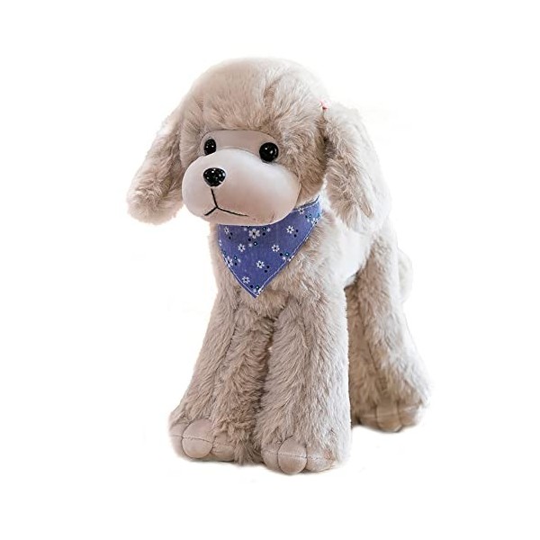 Katutude Chien en Peluche, Peluche Teddy, Chien en Peluche Doux Et Réaliste, Peluche Chien Jouets en Peluche, Animal en Peluc