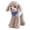 Katutude Chien en Peluche, Peluche Teddy, Chien en Peluche Doux Et Réaliste, Peluche Chien Jouets en Peluche, Animal en Peluc