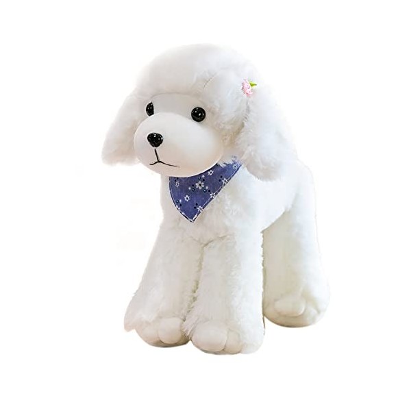 Katutude Chien en Peluche, Peluche Teddy, Chien en Peluche Doux Et Réaliste, Peluche Chien Jouets en Peluche, Animal en Peluc