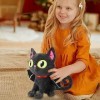 Animal en peluche chauve-souris noire,Jouets pour animaux en peluche de 11,02 pouces, jouet chauve-souris en peluche noir - B