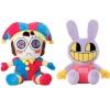 Fntech The Amazing Digital Circus Peluche Pomni & Mignon Dessin animé Lapin Animal Plushie-Collectible Toys for Kids & Fans-L