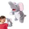 Marionnettes à Main pour Adultes - Jouet en Peluche Animal Mignon et Doux,Marionnettes en Peluche à Bouche Mobile pour Faire 