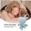 Toyvian Bonnet Super Doux Velours Poulpe Enfant Jouet Animaux en Peluche Jouets pour Bébés Jouets en Peluche pour Enfants Gar